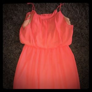 Peach/Salmon Casual Summer Dress